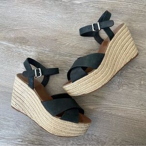 KRISTIN CAVALLARI x CHINESE LAUNDRY Mikah Espadrille Wedge Sandal - 7.5